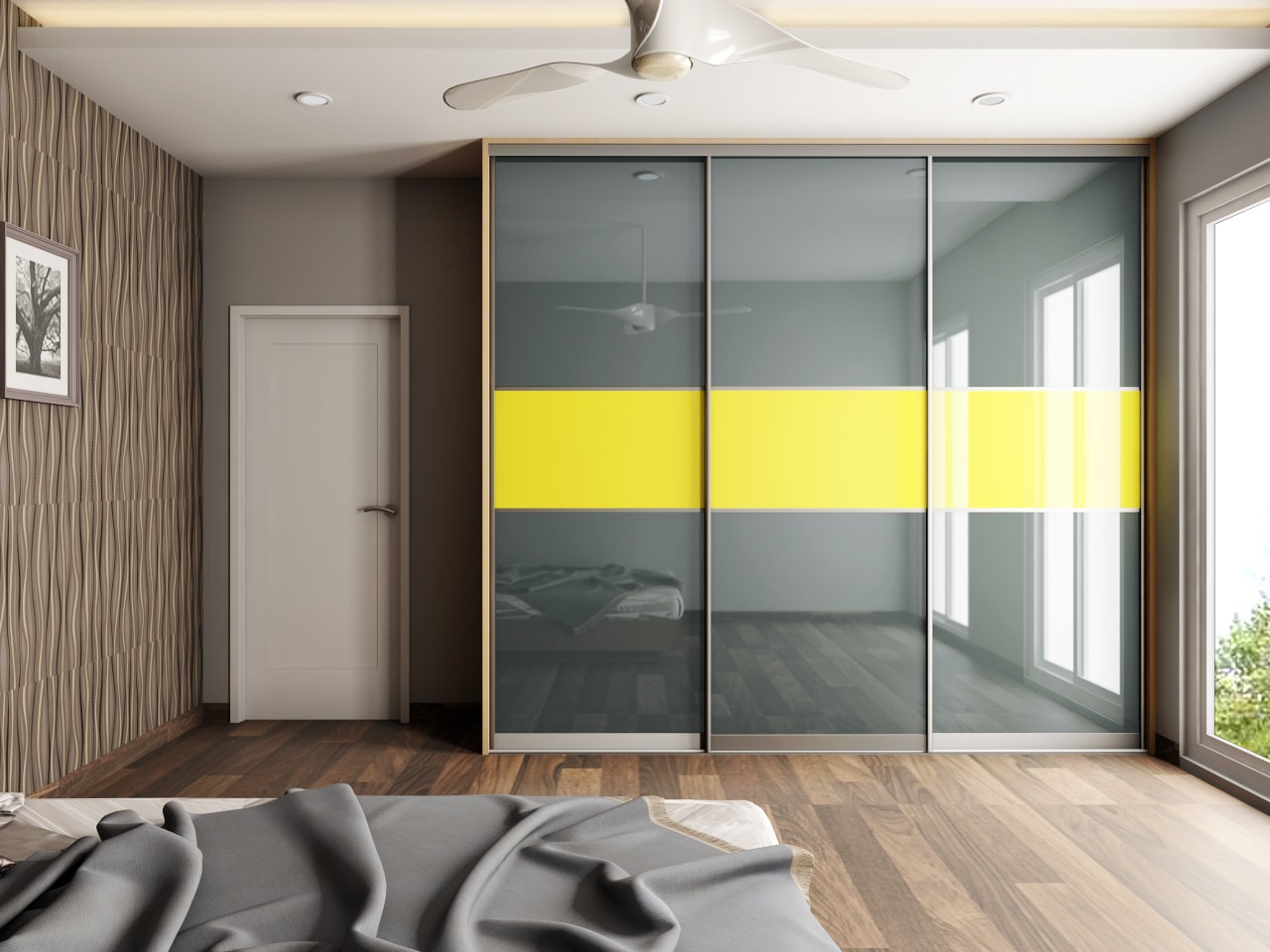 7 X7 Orchid Sliding Door Wardrobe With Loft Houzlook