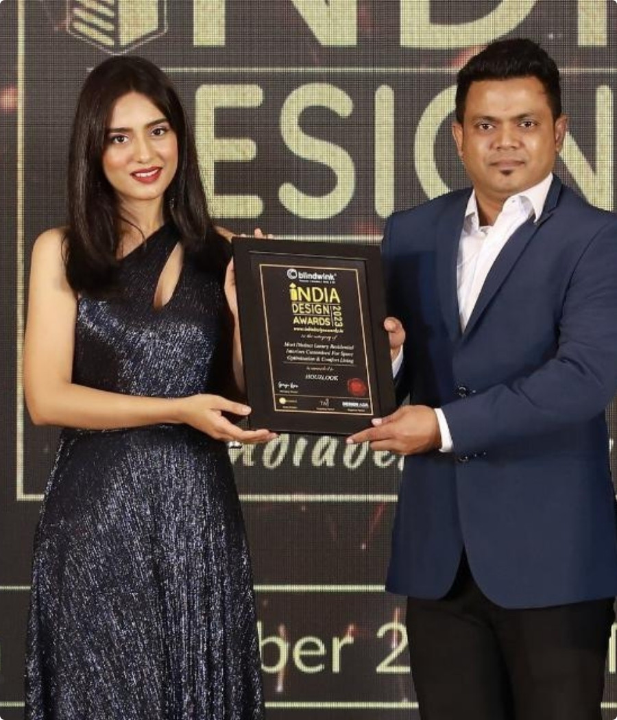 Houzlook award recognition photo