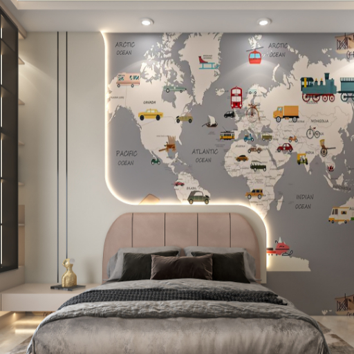 Study Room Design visual reference 3 by Houzlook Interior Designers