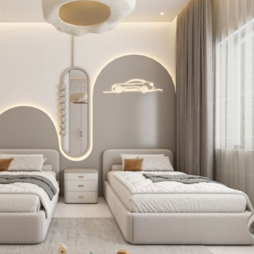 Kids Room Interior Design visual reference 1 by Houzlook Interior Designers