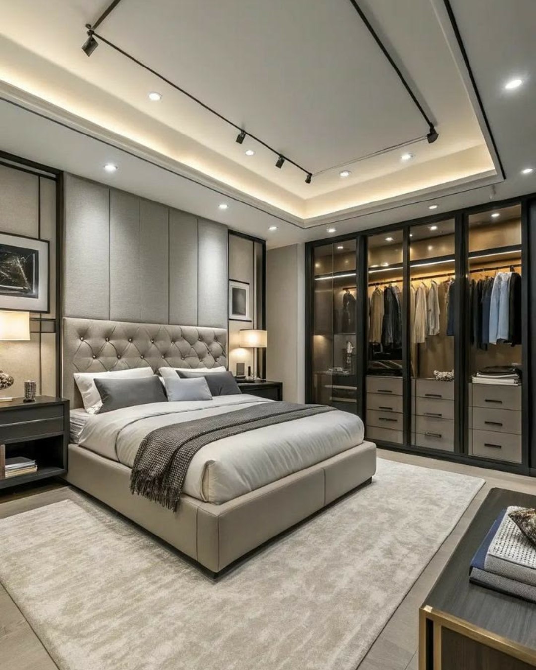 Master Bedroom Design visual reference 1 by Houzlook Interior Designers